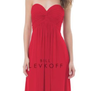 Christina Wu, Bill Levkoff Cherry bridesmaid dress